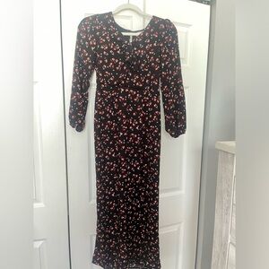 Black floral jump suit!